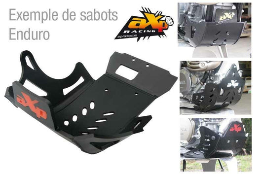 AXP Enduro skid plate - PHD 6mm Yamaha WR250R