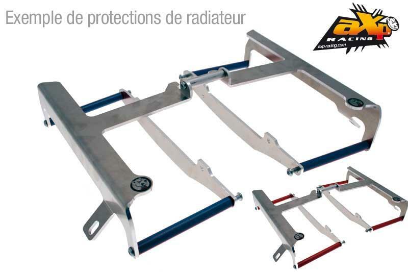 AXP Aluminum radiator protector - Yamaha YZ