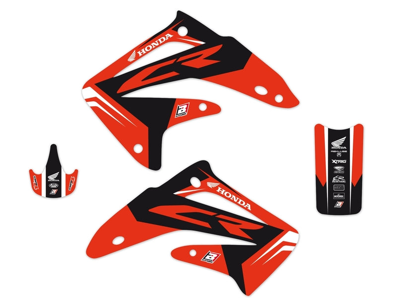 BLACKBIRD Dream Graphic 4 Graphic Kit Honda CR85R