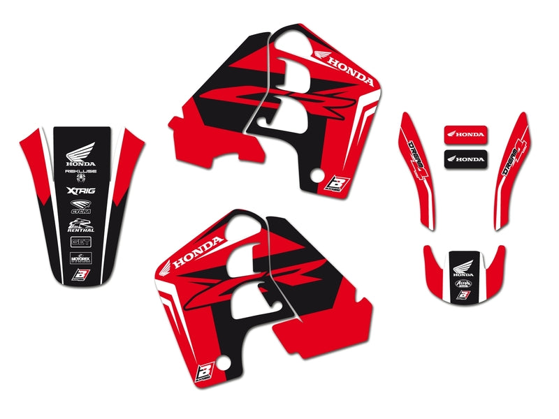 BLACKBIRD Dream Graphic 4 Graphic Kit Honda CR500R