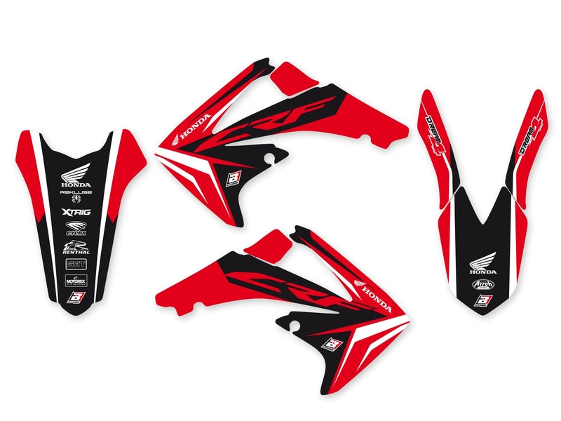 BLACKBIRD Dream Graphic 4 Graphic Kit Honda CRF250/450R 