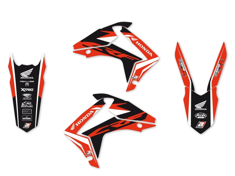 BLACKBIRD Dream Graphic 4 Graphic Kit Honda CRF450R 