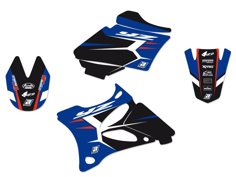 BLACKBIRD Dream Graphic 4 Graphic Kit Yamaha YZ85