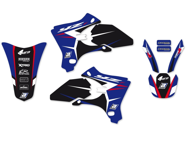 BLACKBIRD Dream Graphic 4 Graphic Kit Yamaha YZ250/450F 