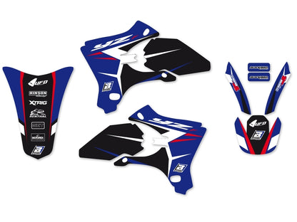 BLACKBIRD Dream Graphic 4 Graphic Kit Yamaha YZ250/450F