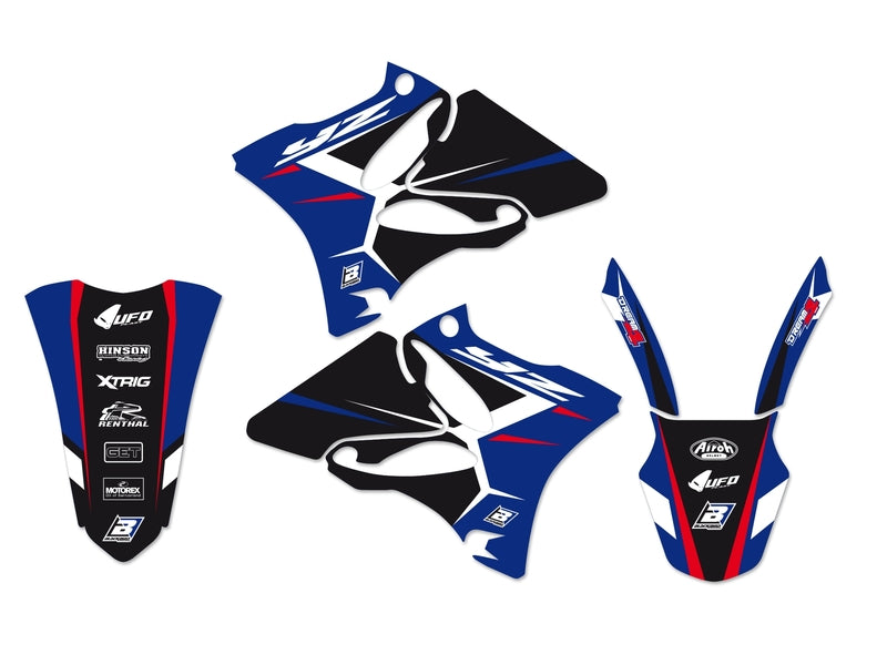 BLACKBIRD Dream Graphic 4 Graphic Kit Yamaha YZ125/250