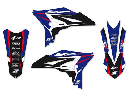 BLACKBIRD Dream Graphic 4 Graphic Kit Yamaha YZ250F 