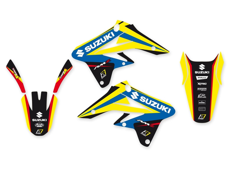 BLACKBIRD Dream Graphic 4 Graphic Kit Suzuki RM-Z250 