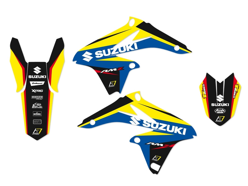 BLACKBIRD Dream Graphic 4 Graphic Kit Suzuki RM-Z250