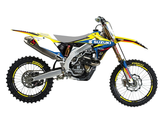 BLACKBIRD Dream Graphic 4 Graphic Kit Suzuki RM-Z250/450 