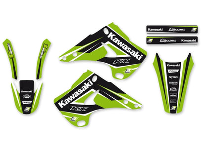 BLACKBIRD Dream Graphic 4 Graphic Kit Kawasaki KX125/250 