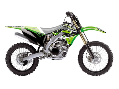 BLACKBIRD Dream Graphic 4 Graphic Kit Kawasaki KX250F 