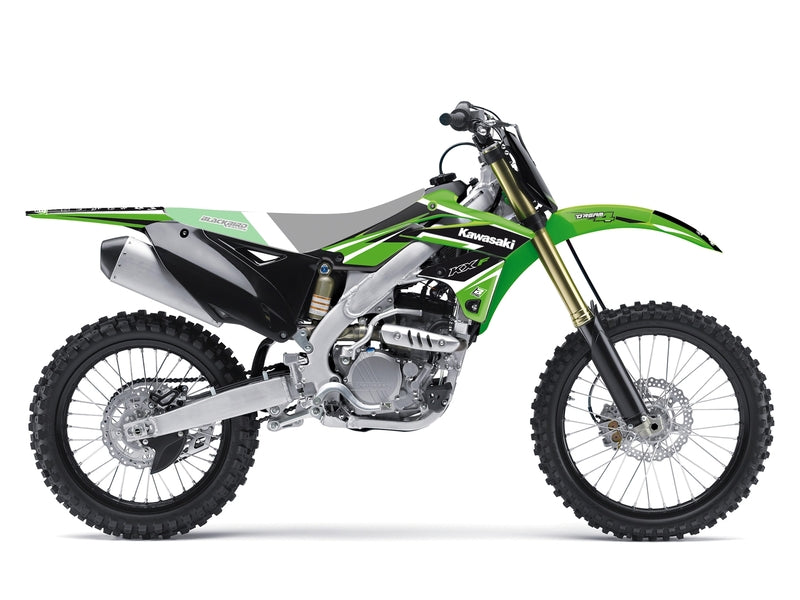 BLACKBIRD Dream Graphic 4 Graphic Kit Kawasaki KX250F 