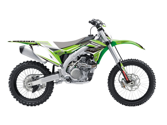 BLACKBIRD Dream Graphic 4 Graphic Kit Kawasaki KX450F