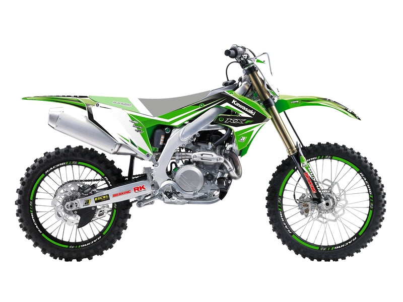 BLACKBIRD Dream Graphic 4 Graphic Kit Kawasaki KX450F