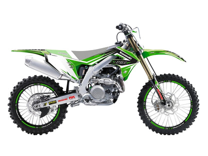 BLACKBIRD Dream Graphic 4 Graphic Kit Kawasaki KX450F 