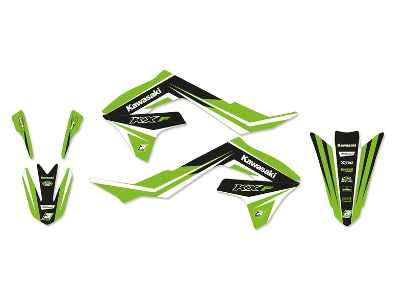 BLACKBIRD Dream Graphic 4 Graphic Kit Kawasaki KX450F 