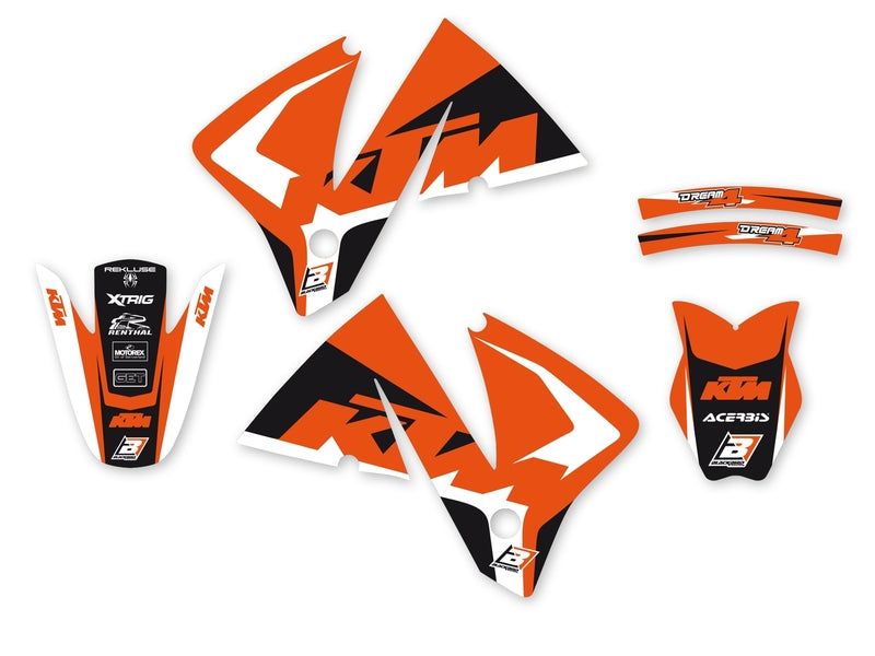 BLACKBIRD Dream Graphic 4 Graphic Kit KTM