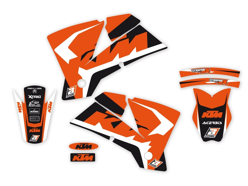 BLACKBIRD Dream Graphic 4 Graphic Kit KTM 