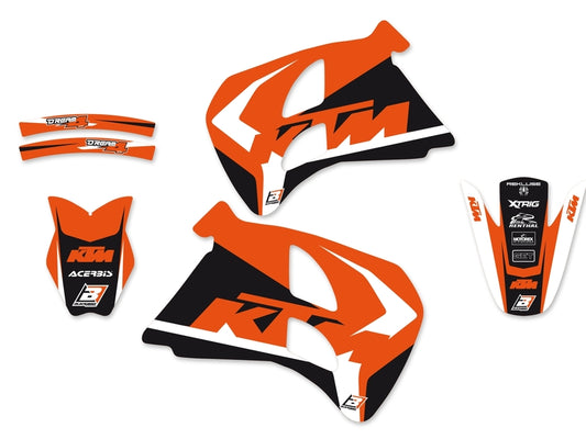 BLACKBIRD Dream Graphic 4 Graphic Kit KTM 