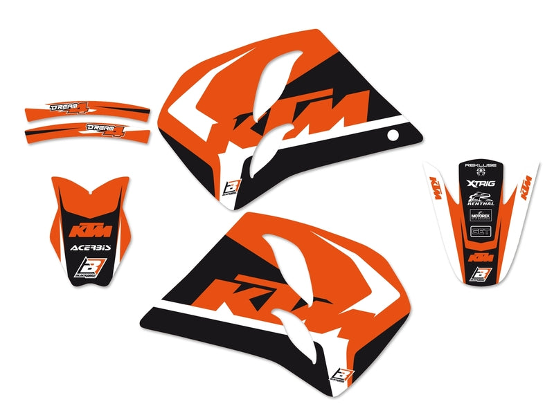 BLACKBIRD Dream Graphic 4 Graphic Kit KTM 