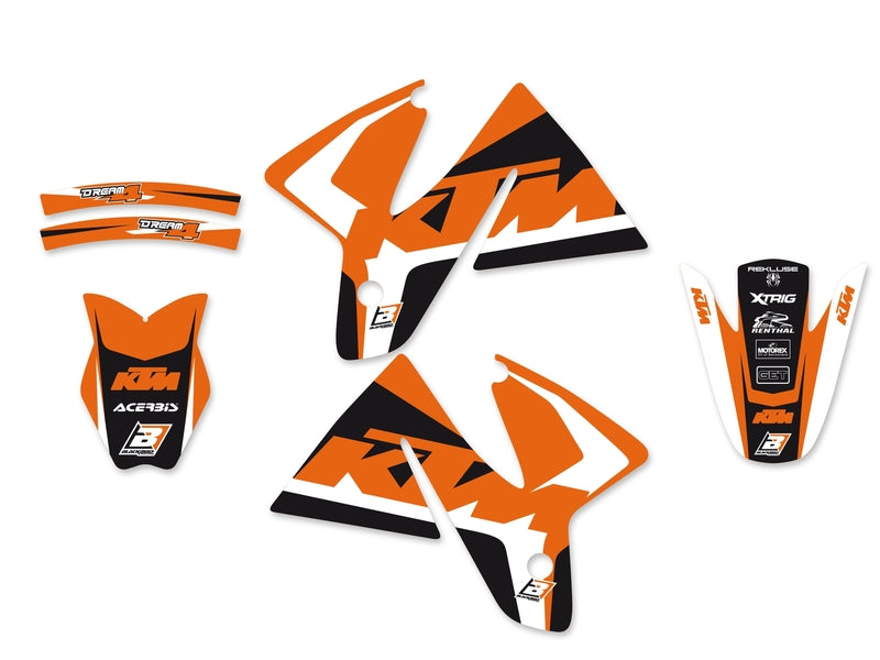 BLACKBIRD Dream Graphic 4 Graphic Kit KTM 