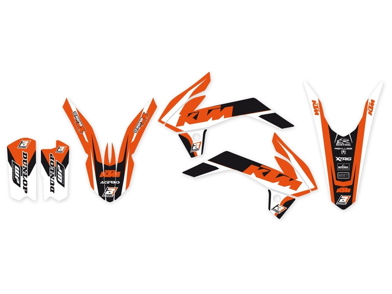 BLACKBIRD Dream Graphic 4 Graphic Kit KTM SX85