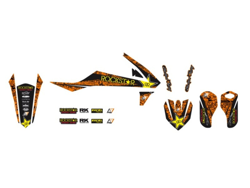 BLACKBIRD Rockstar Energy Graphic Kit KTM SX85 