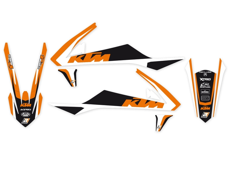 BLACKBIRD Dream Graphic 4 Graphic Kit KTM SX85