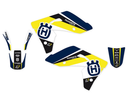 BLACKBIRD Dream Graphic 4 Graphic Kit Husqvarna TE/TC