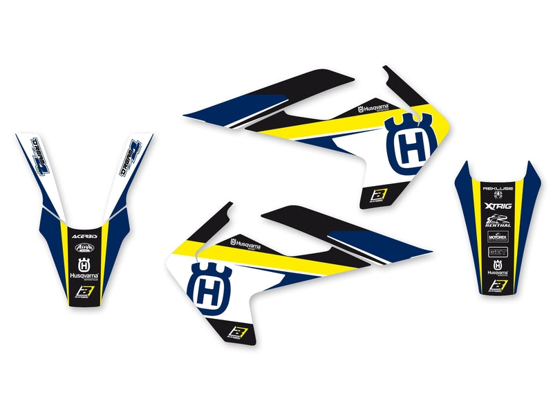 BLACKBIRD Dream Graphic 4 Graphic Kit Husqvarna