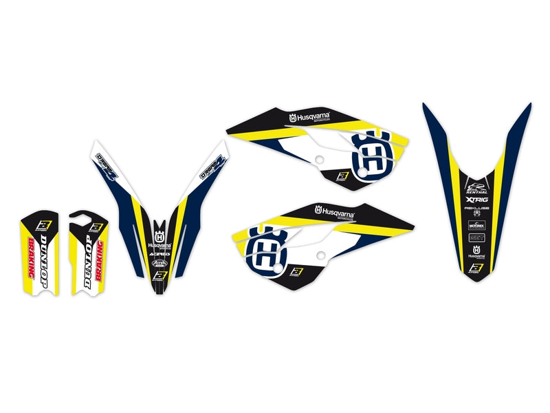 BLACKBIRD Dream Graphic 4 Graphic Kit Husqvarna TC85 