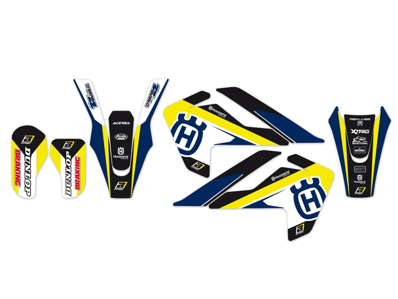 BLACKBIRD Dream Graphic 4 Graphic Kit Husqvarna TC85