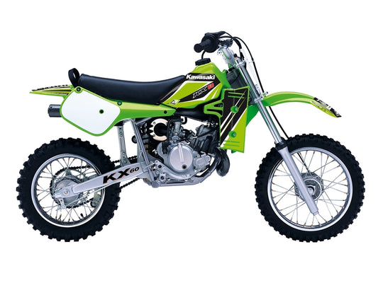 BLACKBIRD Dream Graphic 4 Complete Graphic Kit Kawasaki KX60 