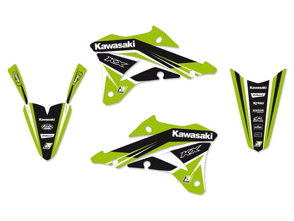 BLACKBIRD Dream Graphic 4 Complete Graphic Kit Kawasaki KX85 