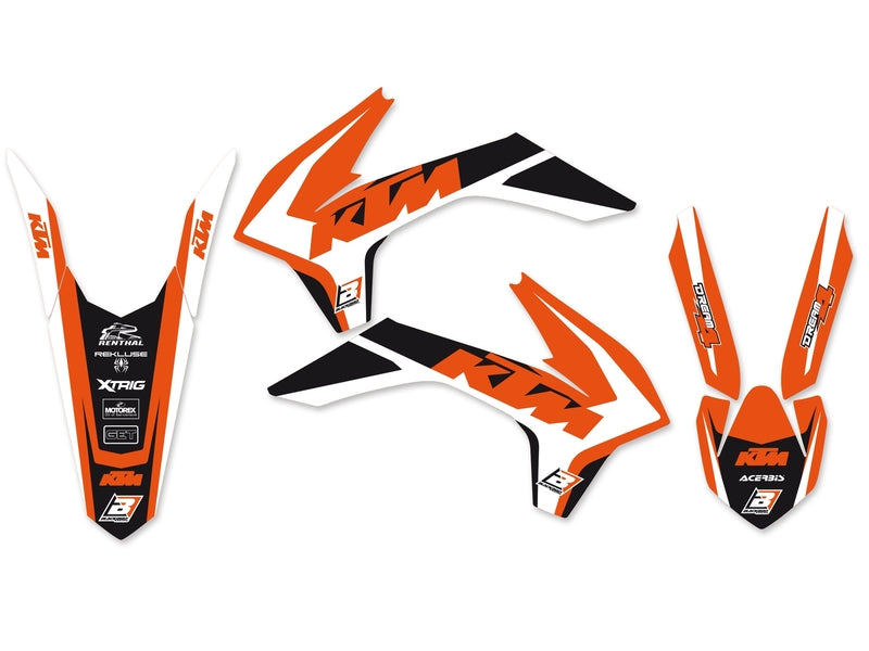 BLACKBIRD Dream Graphic 4 Complete Graphic Kit KTM SX/SX-F 