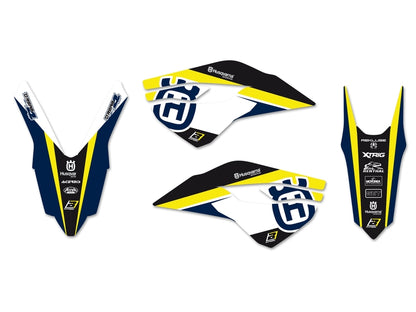 BLACKBIRD Dream Graphic 4 Complete Graphic Kit Husqvarna 