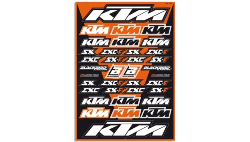 UNIVERSAL STICKERS SET KTM SX-EXC '15