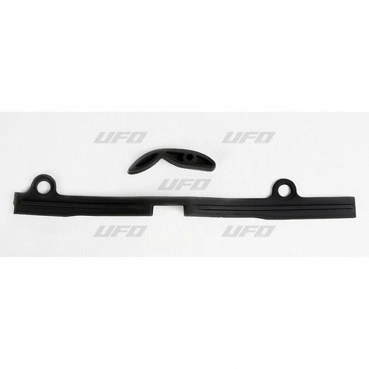 UFO Chain guide + lower chain guide black KTM