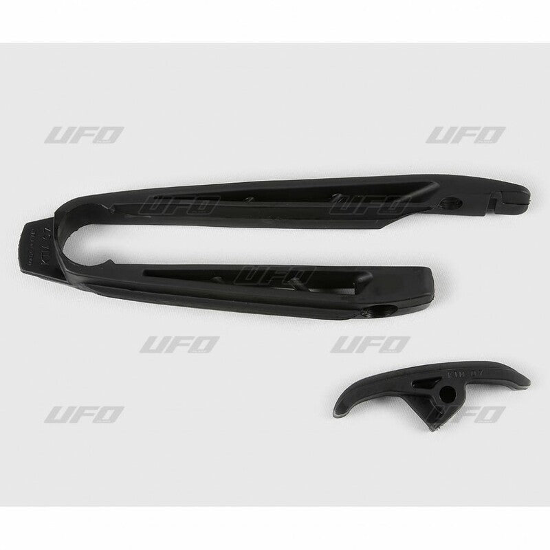 UFO Chain guide + lower chain guide black KTM