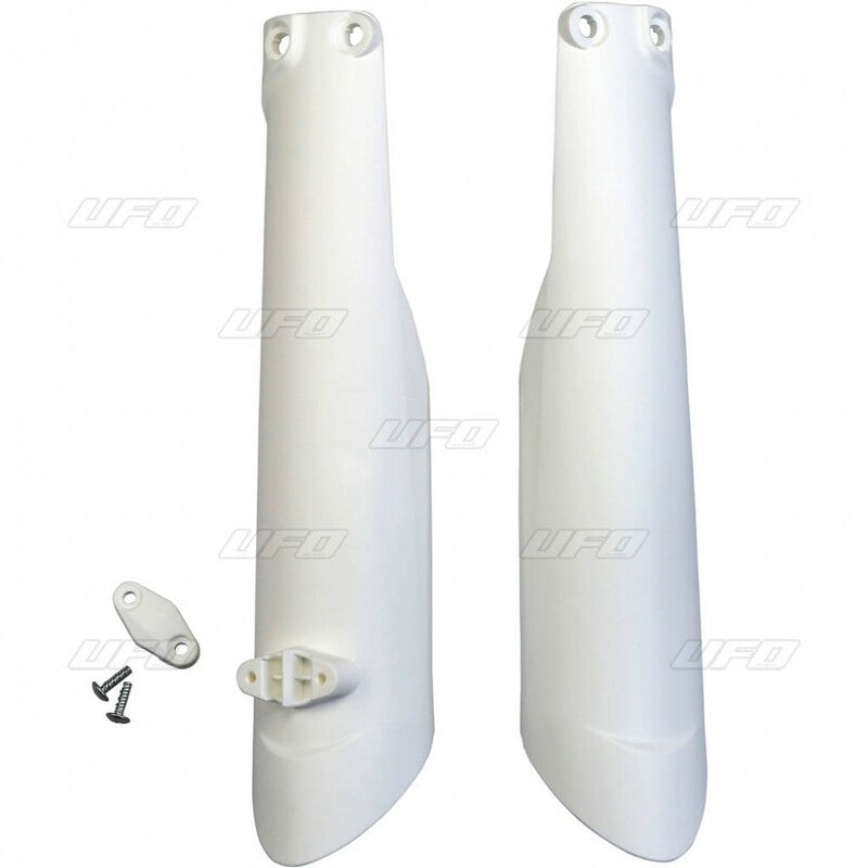 UFO Front fork protectors white Husqvarna TC/FC