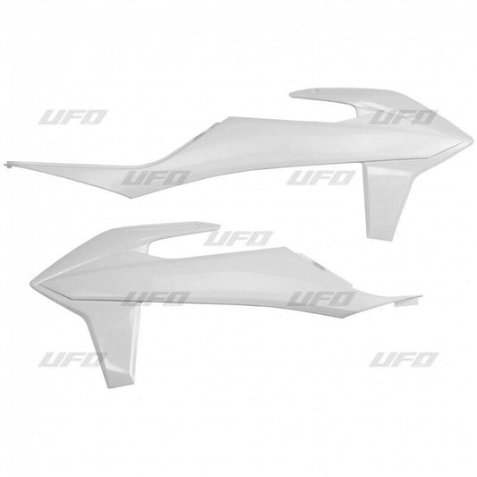 UFO Radiator shrouds white KTM SX/SX-F 