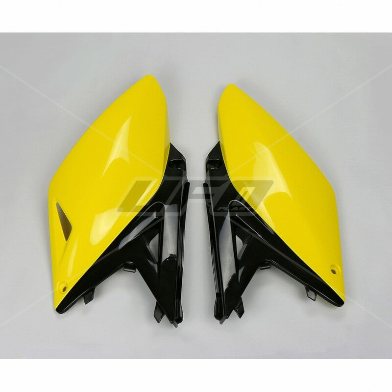 UFO Side number plates OEM color 2014 Suzuki RM-Z250 