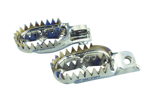 SCAR Titanium Footpegs gripper