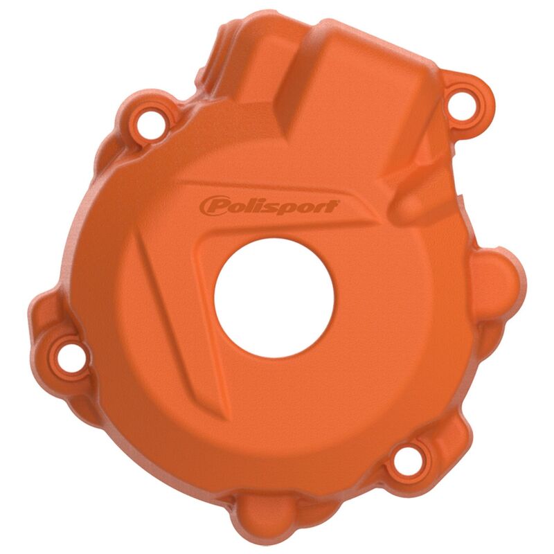 POLISPORT Ignition cover protector orange KTM/Husqvarna 