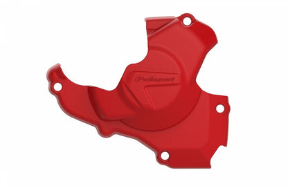 POLISPORT Ignition cover protector red Honda CRF250R 