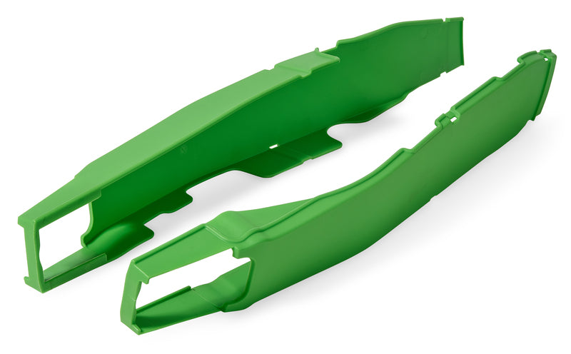 POLISPORT Swingarm protectors green Kawasaki KX450F 