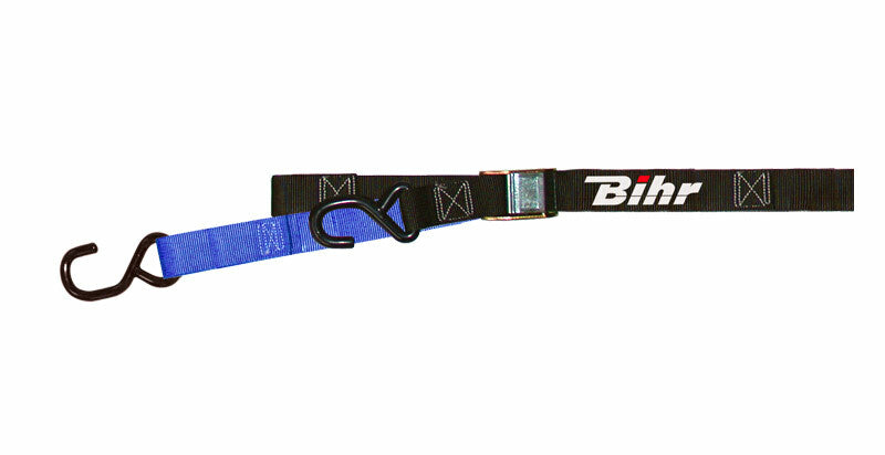 BIHR Tweekleurige Straps zwart/blauw 2 gespen (geleverd per paar)