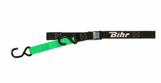 BIHR Tweekleurige Straps zwart/groen 2 gespen (geleverd per paar)