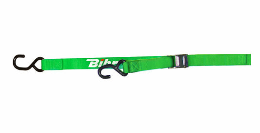 Green belts BIHR with buckles (supplied per pair)